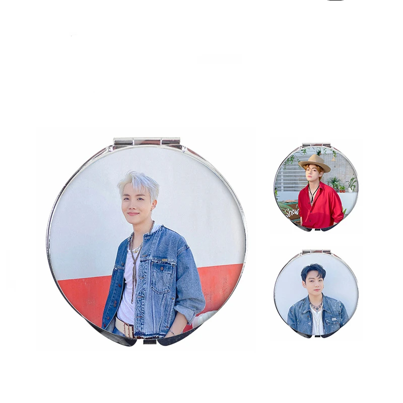 

Kpop Idol Bangtan Boys разрешение танцевать карманное косметическое зеркало круглой формы карманное зеркало компактное зеркало