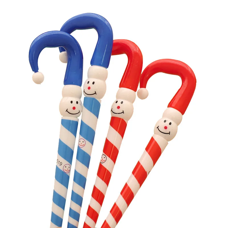 Гелевая ручка Kawaii Christamas шариковая мультипликационный Зонт забавная с выражением