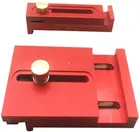 Настольная линейка для резки отверстий, специальный измерительный инструмент для дерева, алюминиевый сплав, измеритель глубины