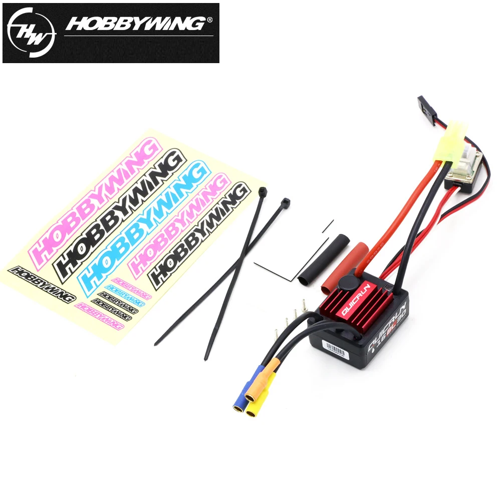 Щеточный электронный регулятор скорости Hobbywing QuicRun WP 16BL30 30A бесщеточный Скорость