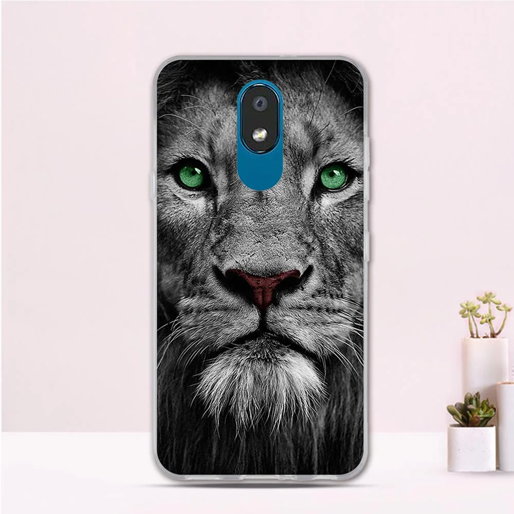 5 45 &quotдля LG K30 2019 силиконовый чехол с мультяшным рисунком прозрачный ТПУ мягкая