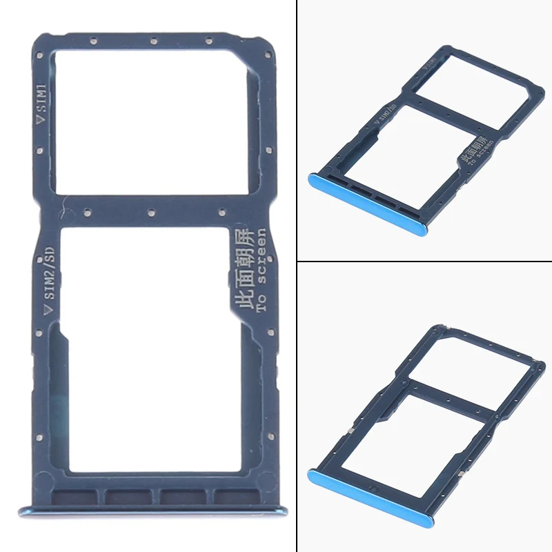 

SIM Card Tray Holder For Huawei P30 Lite Sim Card Holder Slot Tray Replacement Adapters