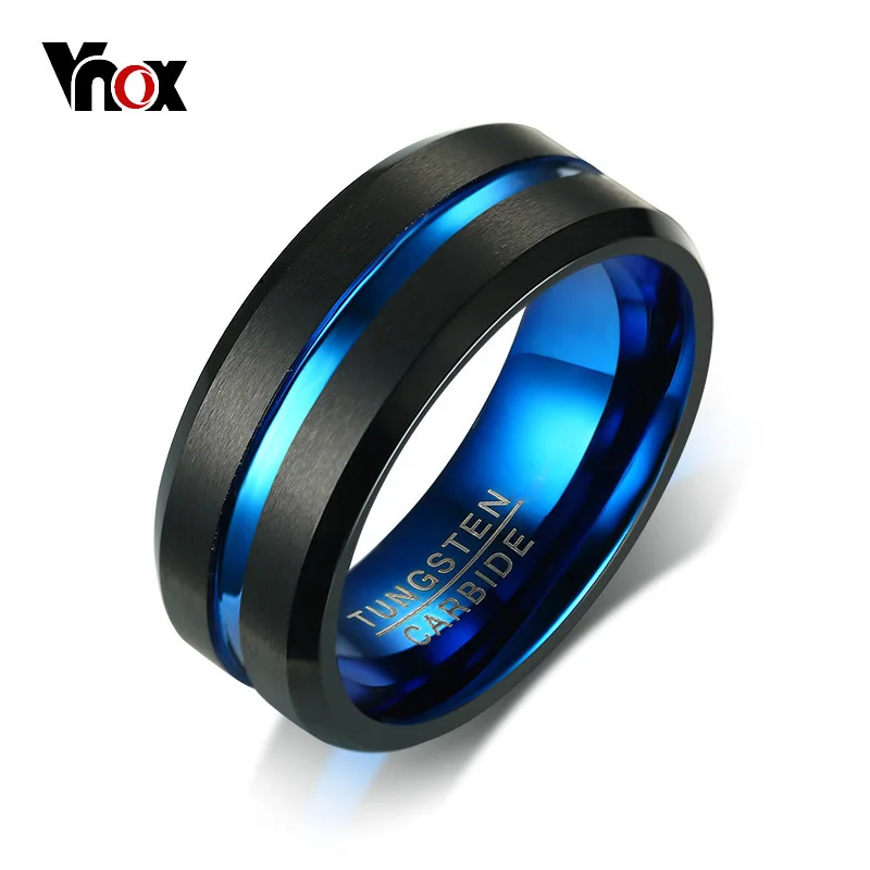 Мужское кольцо из карбида вольфрама 8 мм|wedding bands for men|wedding bandanniversary gift |