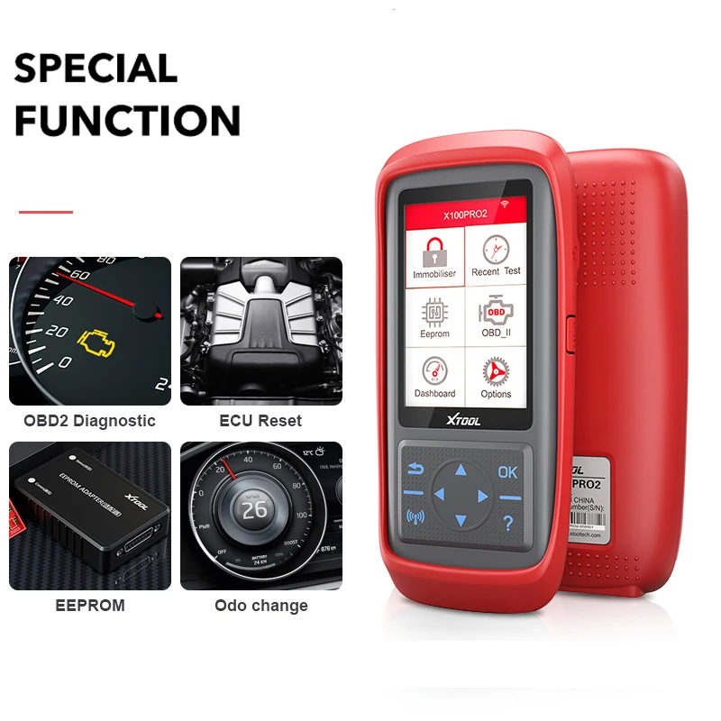 [Дистрибьютор xtool] xtool X100 PRO2 автоматический ключевой программист диагностический