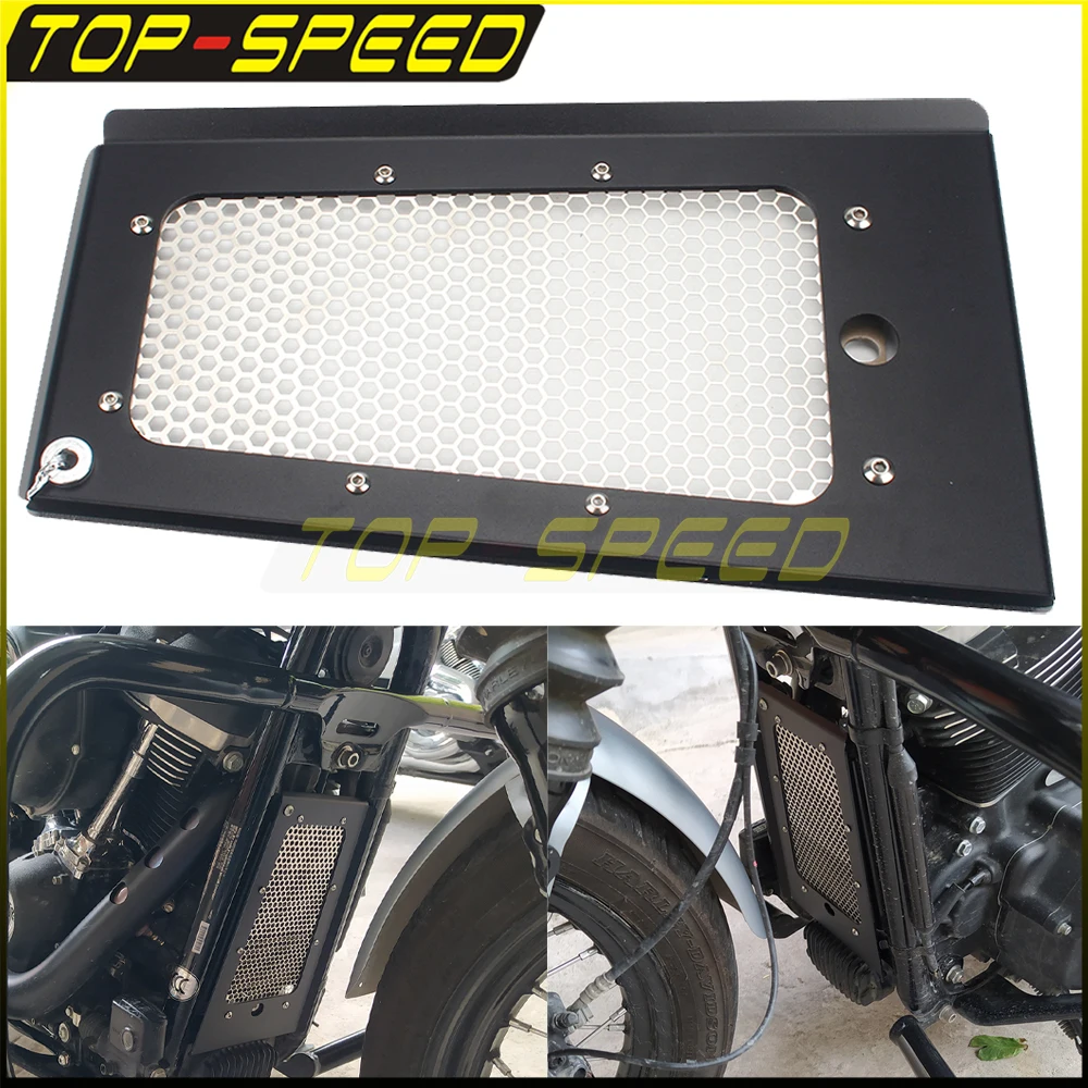 

Масляный радиатор, защита мотоциклетного радиатора для Harley SOFTAIL SLIM 2018-2021 Softail Standard 2018-2021 DELUXE