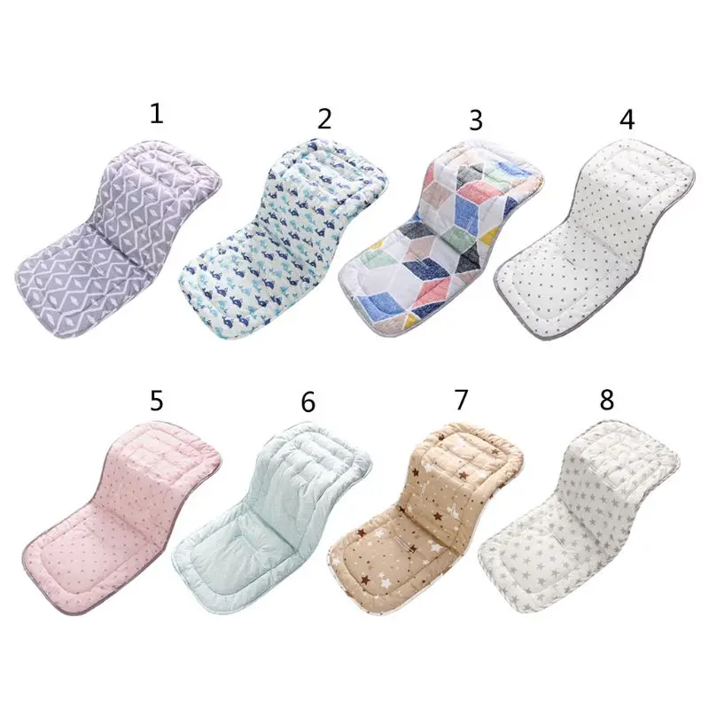 Alfombrilla para cochecito de beb&eacute; C5AA, colchones para sillas de beb&eacute; de algod&oacute;n, accesorios para silla de beb&eacute;, coj&iacute;n para asiento, alfombrilla para carrito de ni&ntilde;os-1