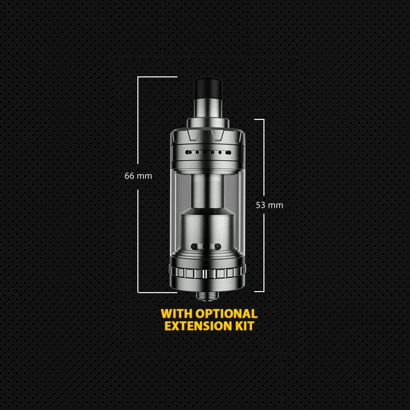 Электронная сигарета Exvape Expromizer V4 MTL RTA стеклянная трубка с