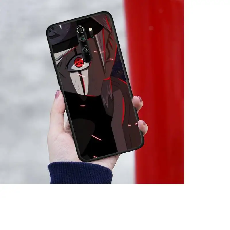 

Black Soft Silicone Kakashi Phone Cases For Redmi 7 8 9 A K20 30 Pro Note 8 9 Pro 9s