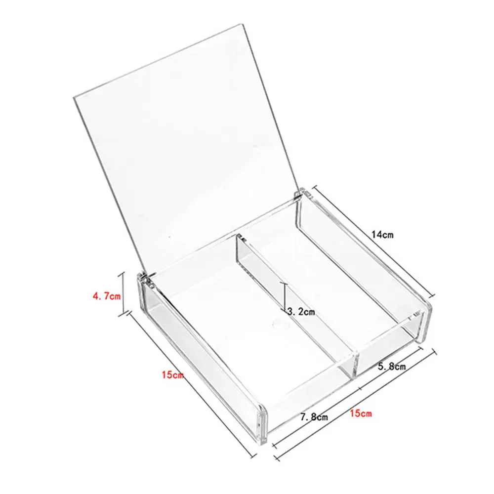 1 шт. органайзер для макияжа пыленепроницаемый контейнер хранения косметическая
