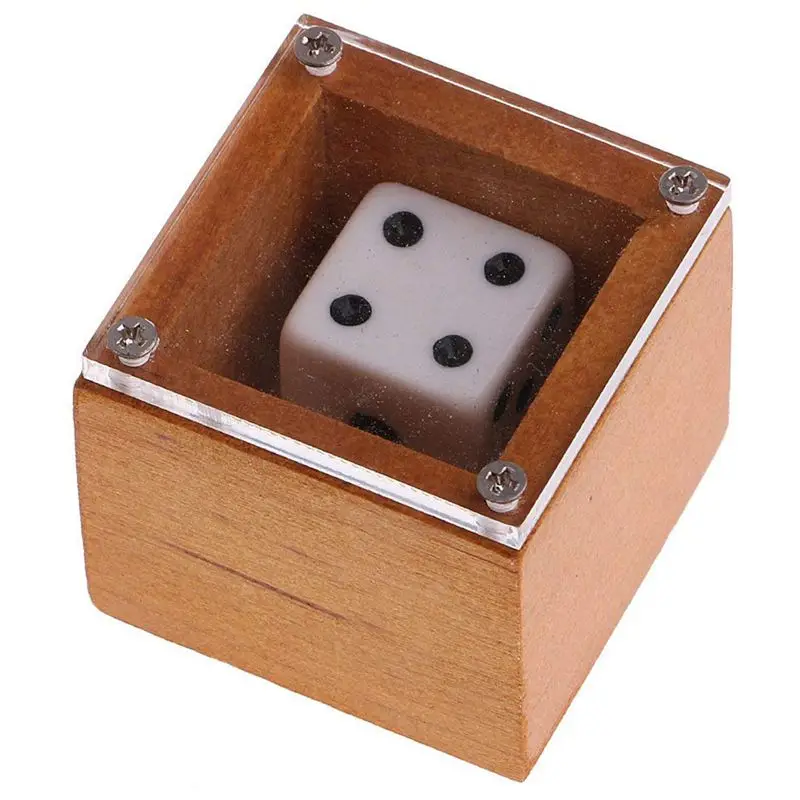 Предсказание магических шоу кости в коробке волшебные советы для сцены|Кубики| |