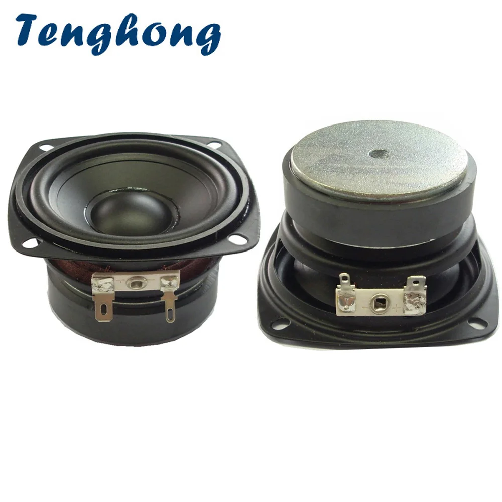 Водонепроницаемая Bluetooth Колонка Tenghong 2 шт. 3 дюйма портативная аудио колонка 4/8 Ом