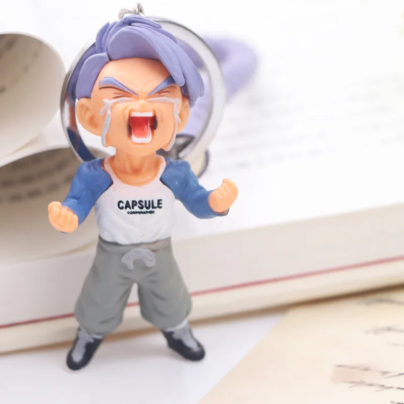 

8cm Gods Version 6Pcs/Lot Q Action Figures Keychain Model Children Doll Toys