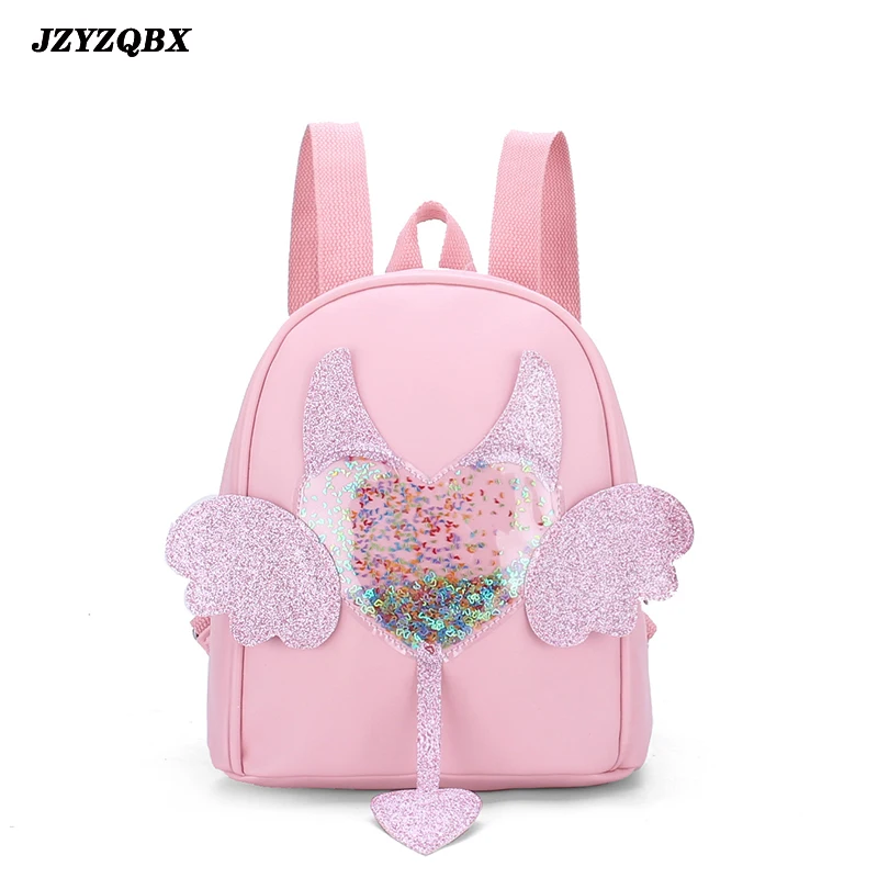 Школьная сумка JZYZQBX Love Wings рюкзак ярких цветов с блестками школьный mochilas escolares