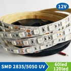 Светодиодная УФ-лента FLDJL, 12 В, фотолампа SMD2835 5050 60LED sm 120LEDm, фиолетовая лампа с празднисветильник щением