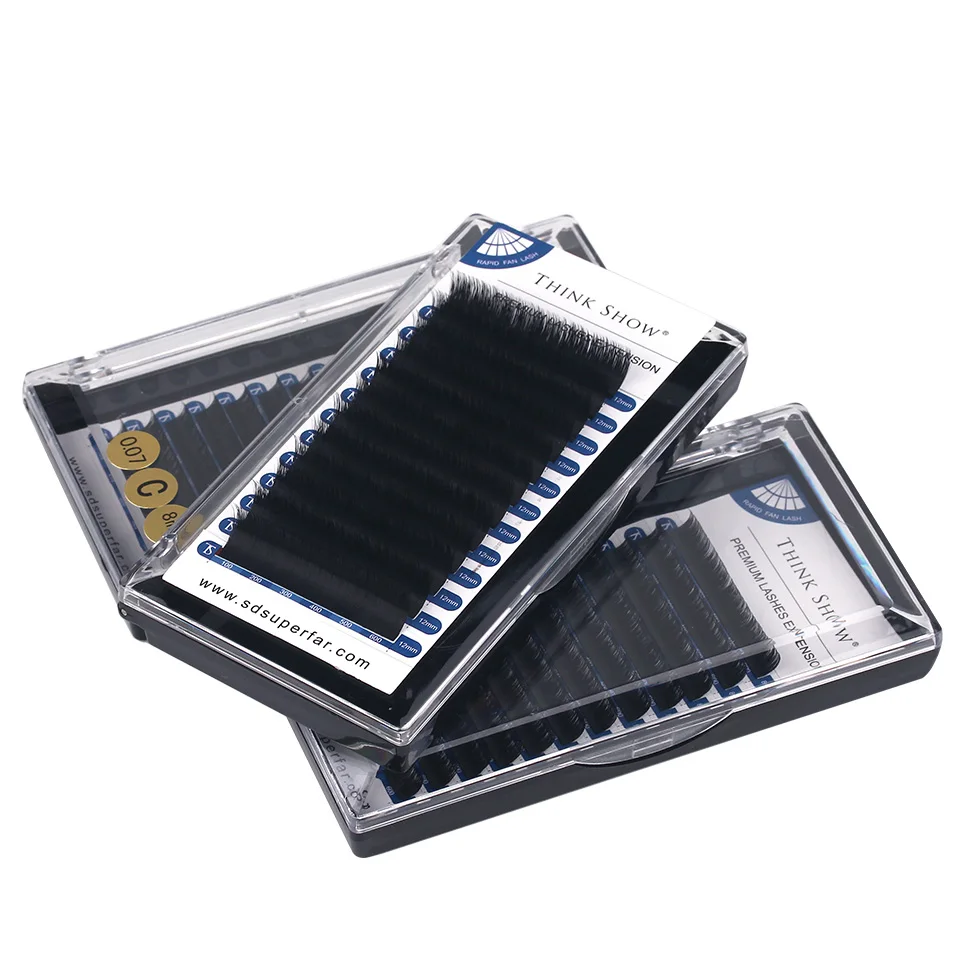 Накладные ресницы NEWCOME 1s накладные для наращивания увеличения объема