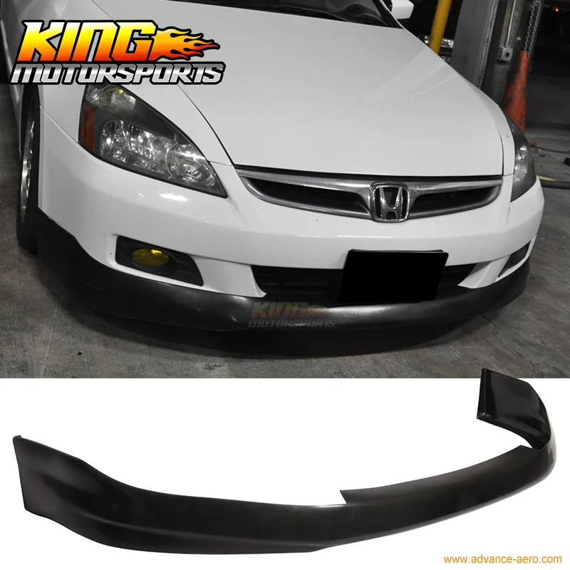 Подходит для 2006 2007 Honda Accord 2Dr Coupe переднего бампера губ HFP стиль уретана Global