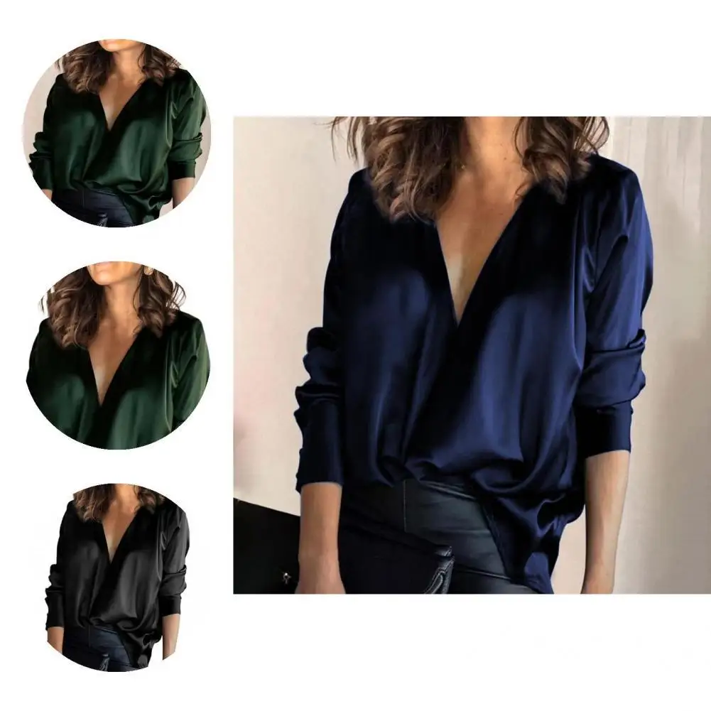 

Terrific Lady Top Pullover Quick Dry Simple Lady Top Shirt Women Shirt