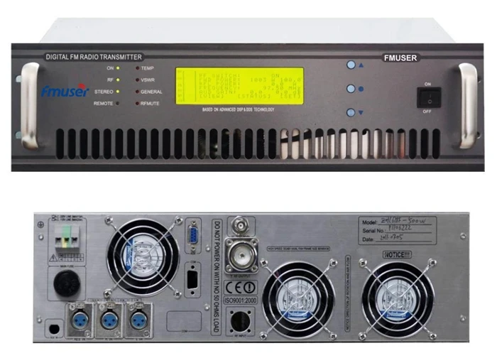 FMUSER 1KW Radio broadcast FM Transmitter + dipole antenna+35M feeder cable with connecoters | & TV Broadcasting Equipment