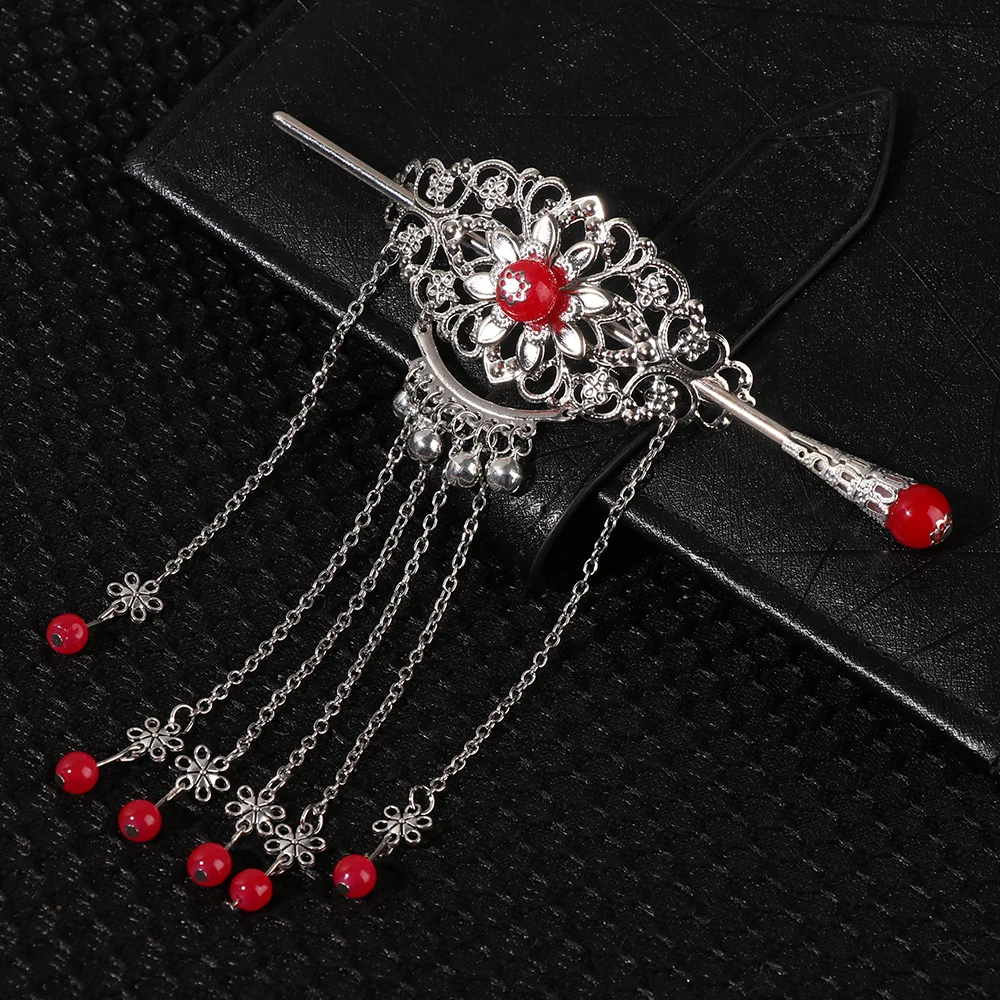 Заколка для волос женская винтажная с имитацией драгоценного камня 1 шт. гребень