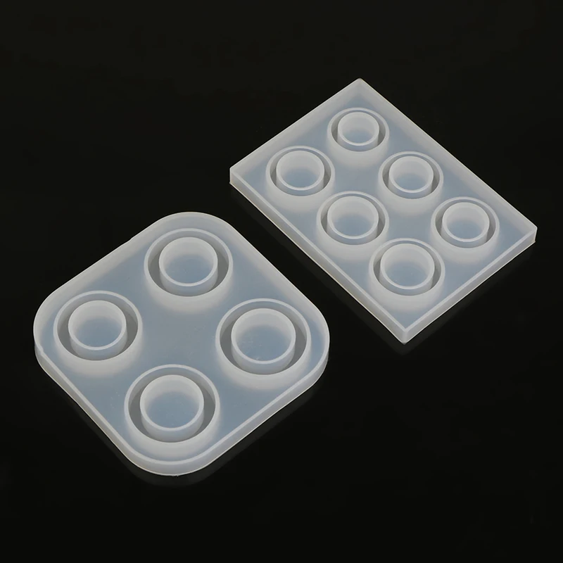 Flat Rings Mold Collection Handmade DIY Making Ring Jewelry Silicone Crystal Epoxy Mould Resin for | Украшения и аксессуары
