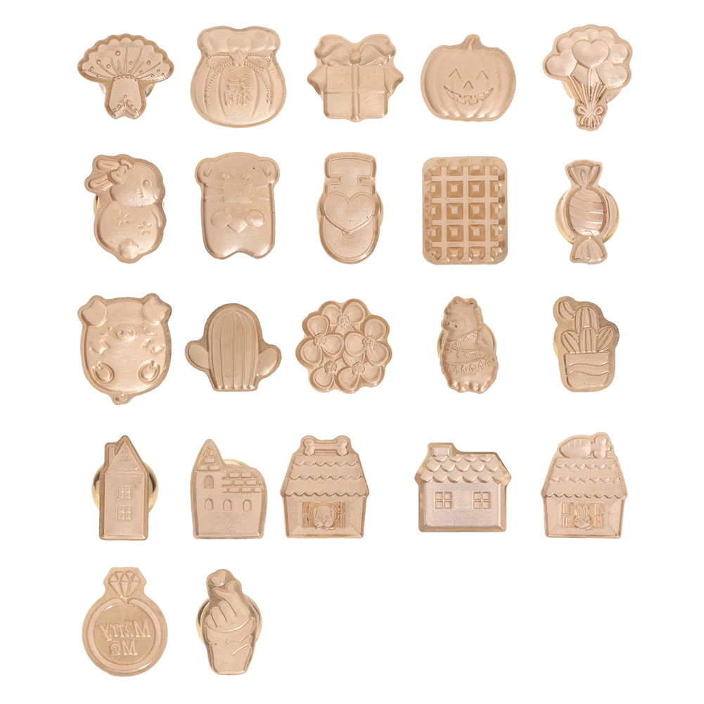 

Cartoon Wax Seal Stamp Vintage Craft Sealing Stamp Head For Cards Envelopes Wedding Invitations Gift Packaging Scrapbooking New