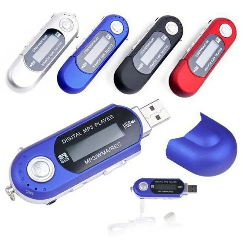 2019 USB MP3 музыкальный плеер цифровой ЖК экран Поддержка 32 Гб TF карта и fm радио с