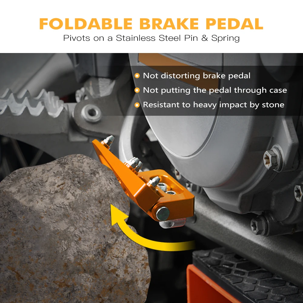 Задняя Тормозная педаль наконечник для KTM 390 Adventure 690 Enduro SMC R 790 890 990 950 1050 1190 1290 Super S T