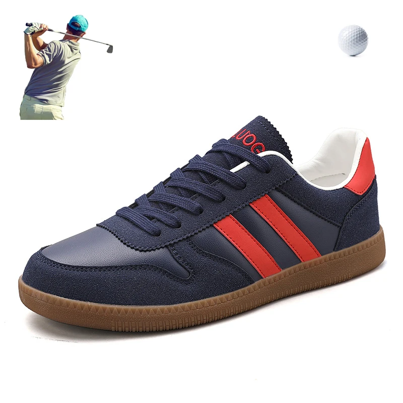 

2021 New Autumn Quality Golf Shoes Leisure Mens Golf Footwear Men Anti Slip Turf Sport Golfing Sneakers Men Walking Shoes