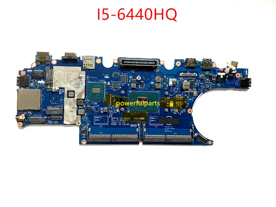 

100% рабочая Материнская плата ноутбука dell latitude 5470 e5470 со стандартным ЦПУ 0792TG ADP70