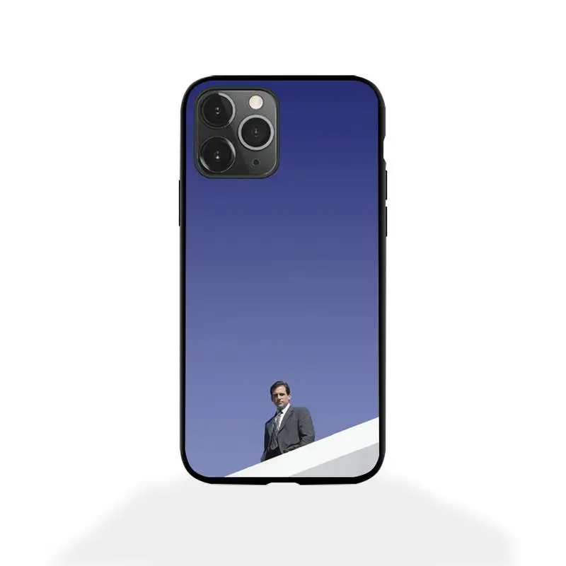 michael scott the office phone case for iphone 12 11 pro mini xs max 8 7 6 6s plus x 5s se 2020 xr cover free global shipping
