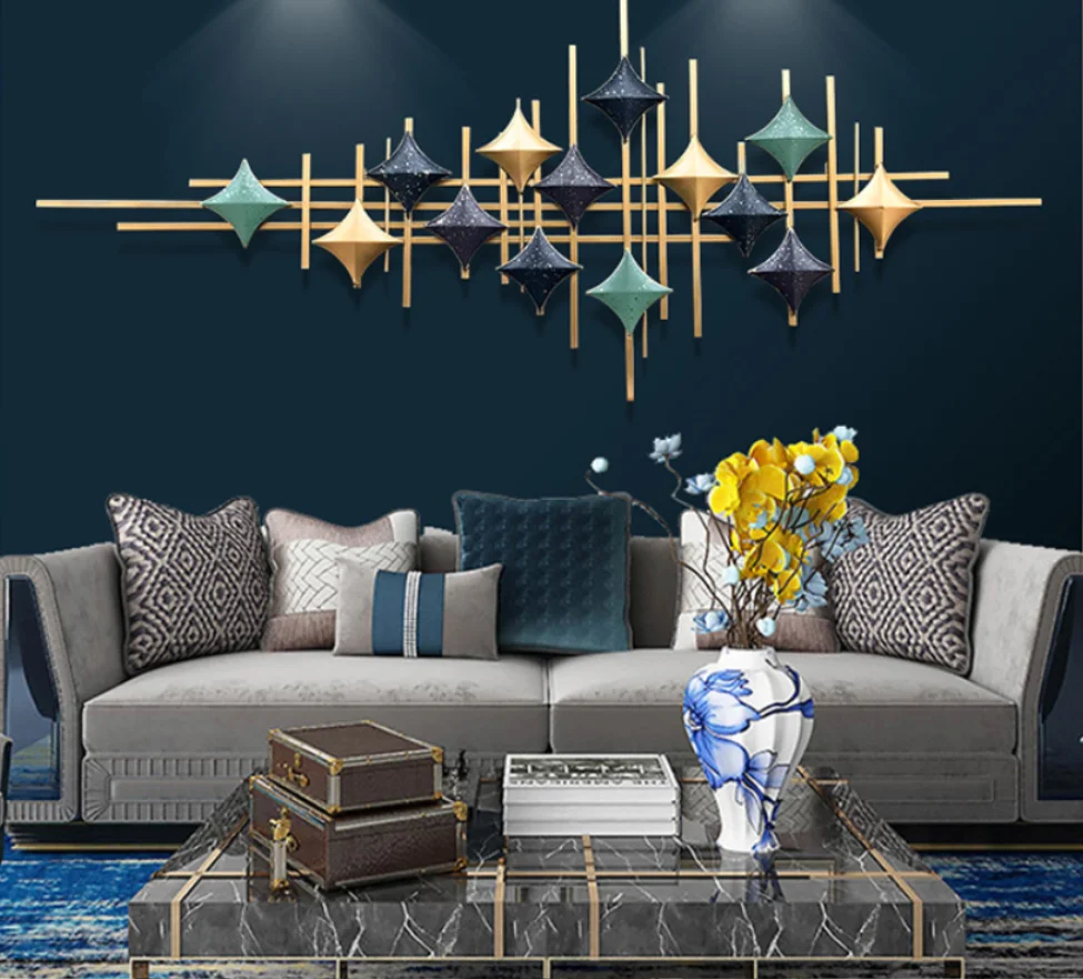 

3D Modern Simplicity Of Wall Decoration Luxury Living Room Creative TV Background Wall Hanging Room Decor