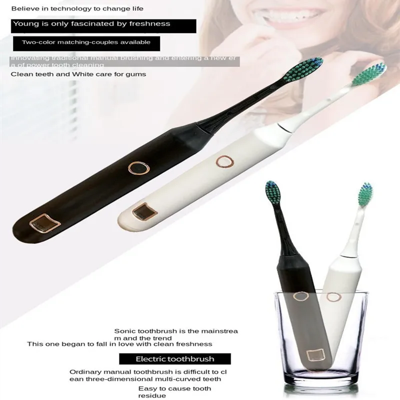 Электрическая зубная щетка для взрослых и мужчин полностью автоматическая