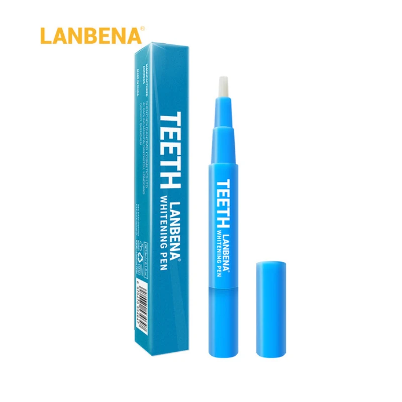 Ручка для отбеливания зубов LANBENA сыворотка устранения пятен от зубного налета