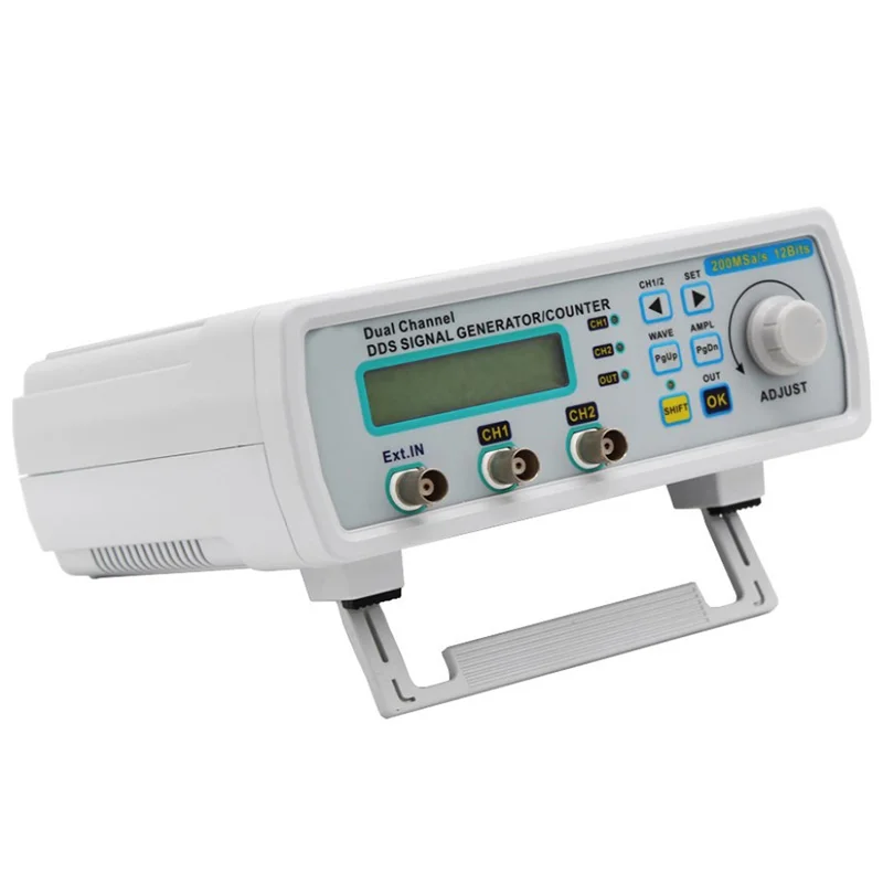 MHS-5200A цифровой DDS двухканальный генератор сигналов частота источника Высокая