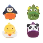 Детский плюшевый рюкзак с мультяшными животными, миниатюрная школьная сумка для детей, подарок для детского сада, мальчиков и девочек, мягкая милая сумка конфет