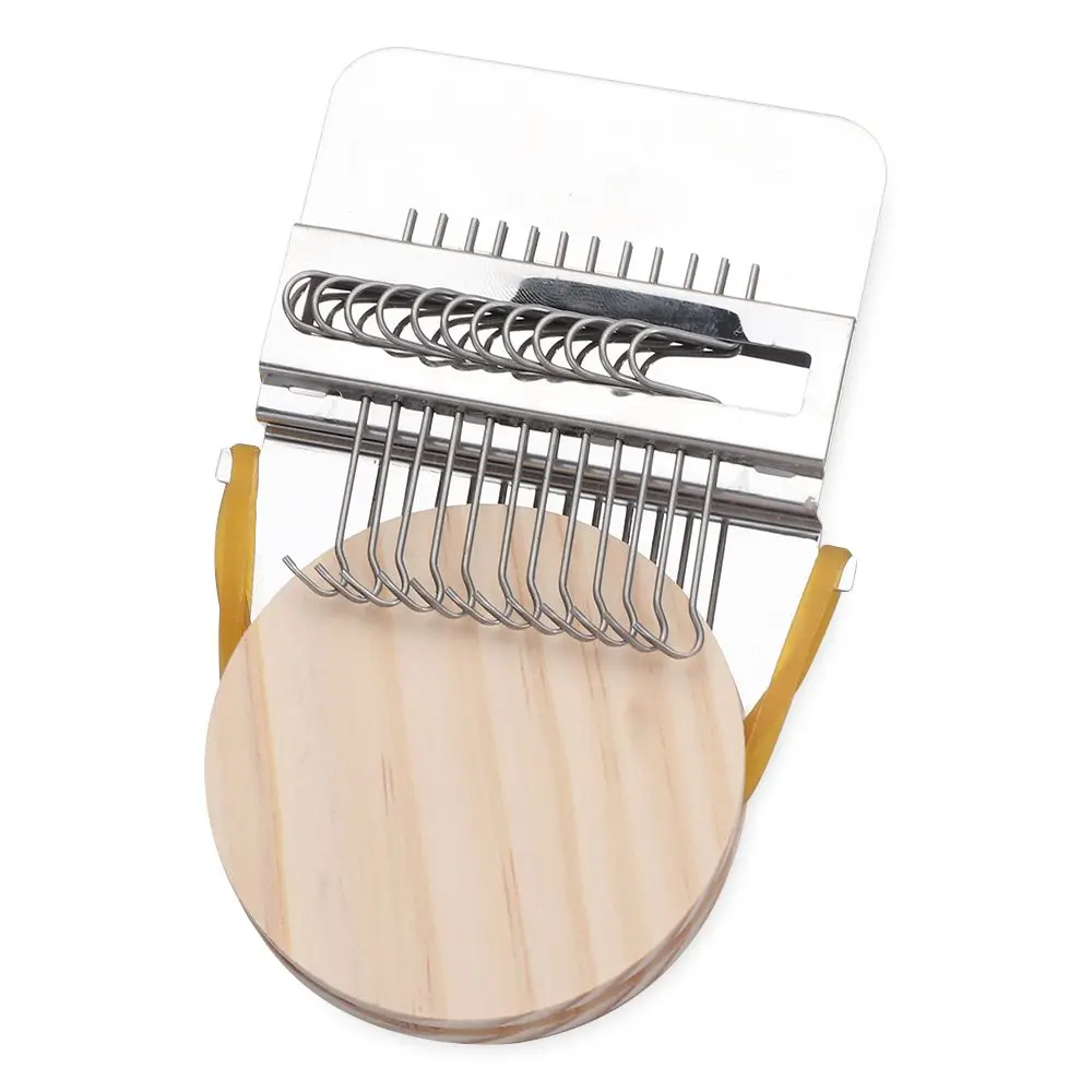 Jeans Clothes Metal DIY Textile Tools Darning Machine Loom Fun Mending Small Speedweve Type Weave Tool |