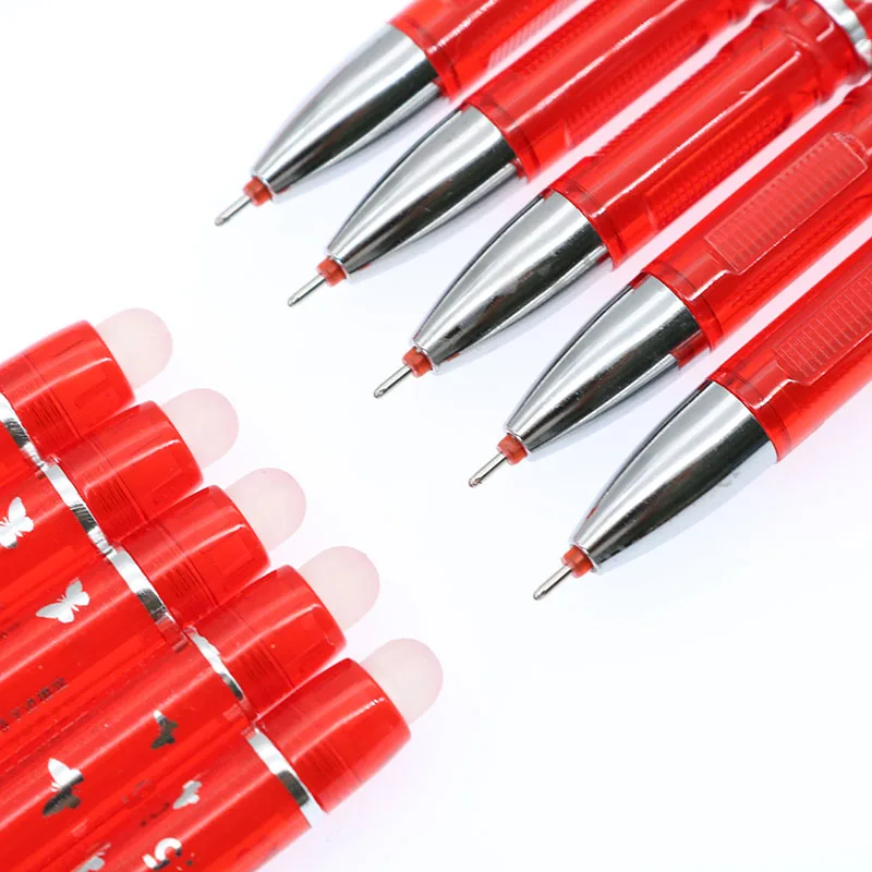 10 шт./упак. Начальная школа школьник стираемая гелевая ручка с заменой сердечника