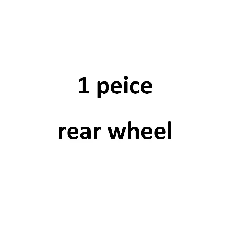 1pcs rear wheel Углеродные колеса SEMA-3X14 дюймов трехспицевые Углеродные с 6802 подшипником для балансировочных велосипедов Striders14X 9 опциональный цвет высокое качество - Color: 1pcs rear wheel