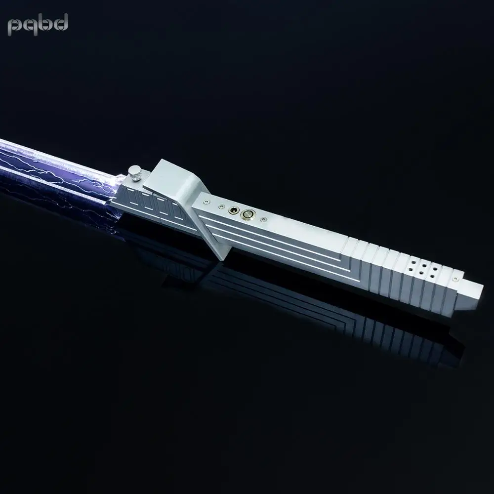 pqbd Lightsaber FOC Darksaber Tarre Vizsla Luminous Sword Mandalorian Blade Custom Laser Saber Flashlight FX Force Cosplay Gifts | Игрушки и
