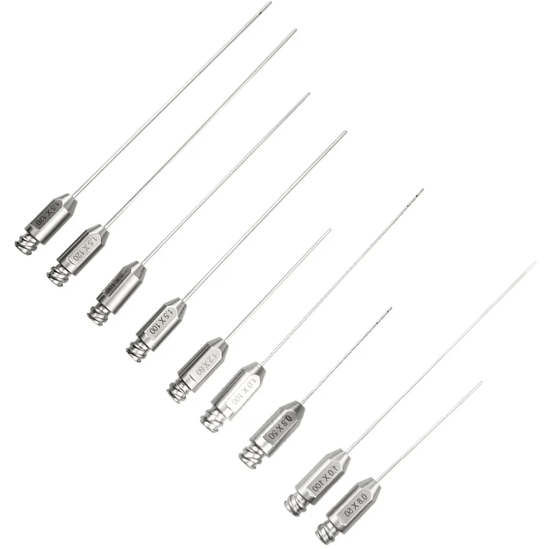 

Пластиковая канюля для липосакции, металлическая крышка, игла канюля