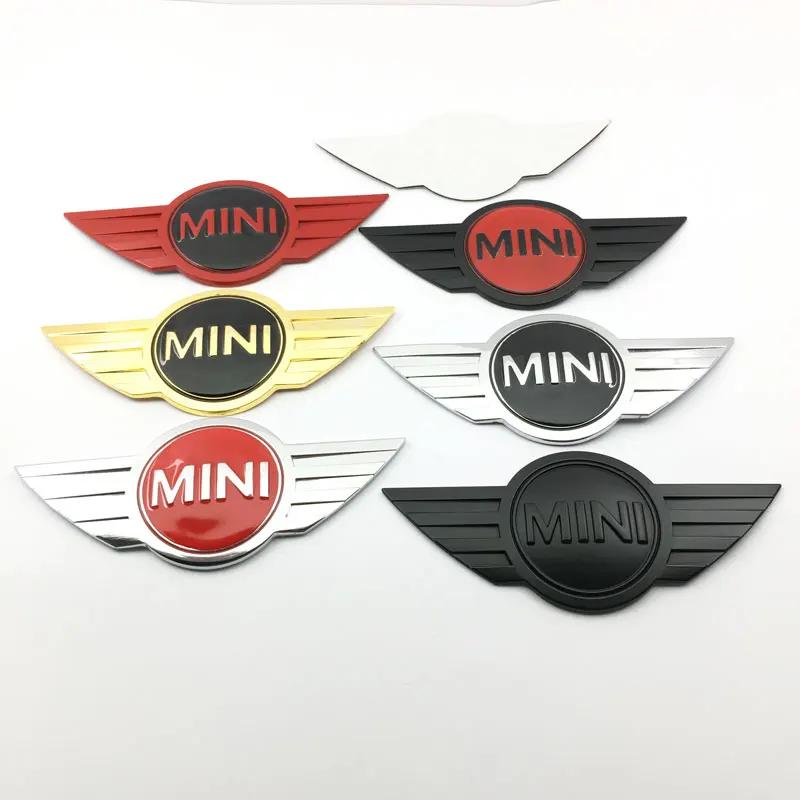 

For Mini Cooper One-S JCW R50 R53 R56 F55 F56 R57 R58 R59 Metal 3D Car Sticker Emblem Badge Decal Car Styling Decoration