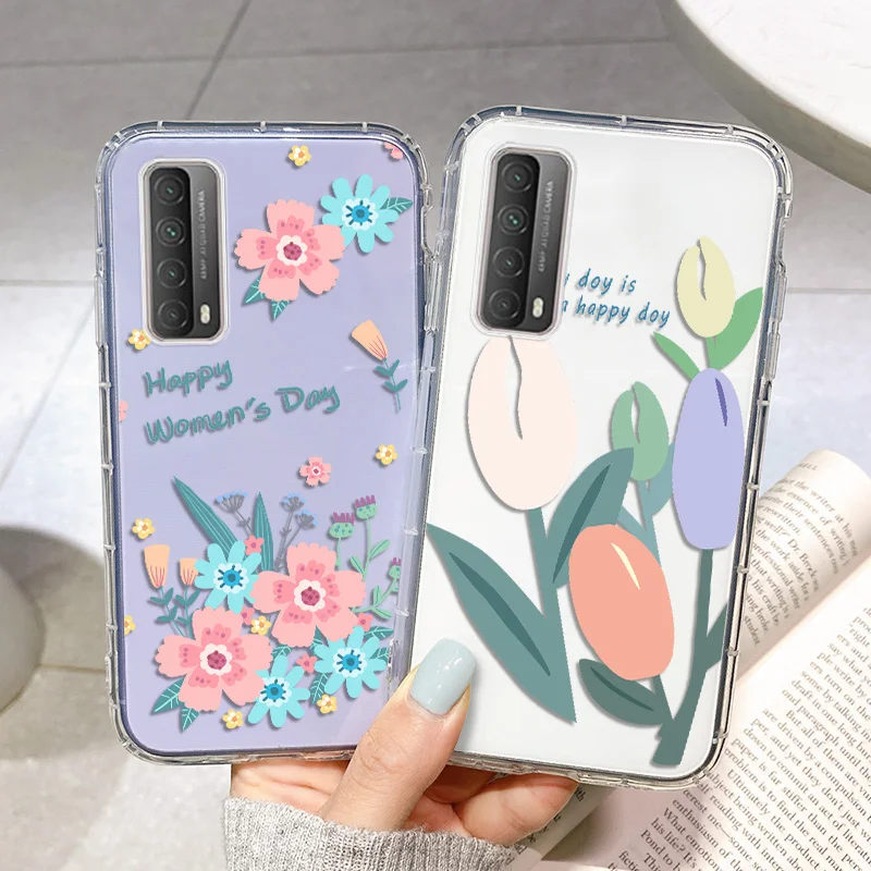 

On Huawei P30 Lite Case Clear Silicone Cover For Huawei P30 Lite Case For Honor 10i 10 10X Lite 8X 20i 8S 9A Cases Funda