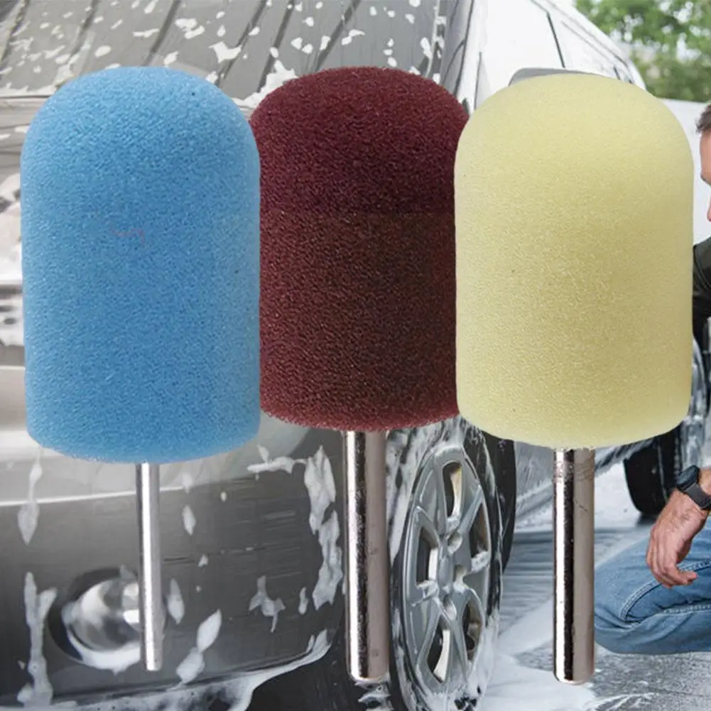

Полировка автомобиля, автомобильные аксессуары, ручка колеса, Полировочная металлическая подушка для ремонта, Чистящая губка, автомобильн...