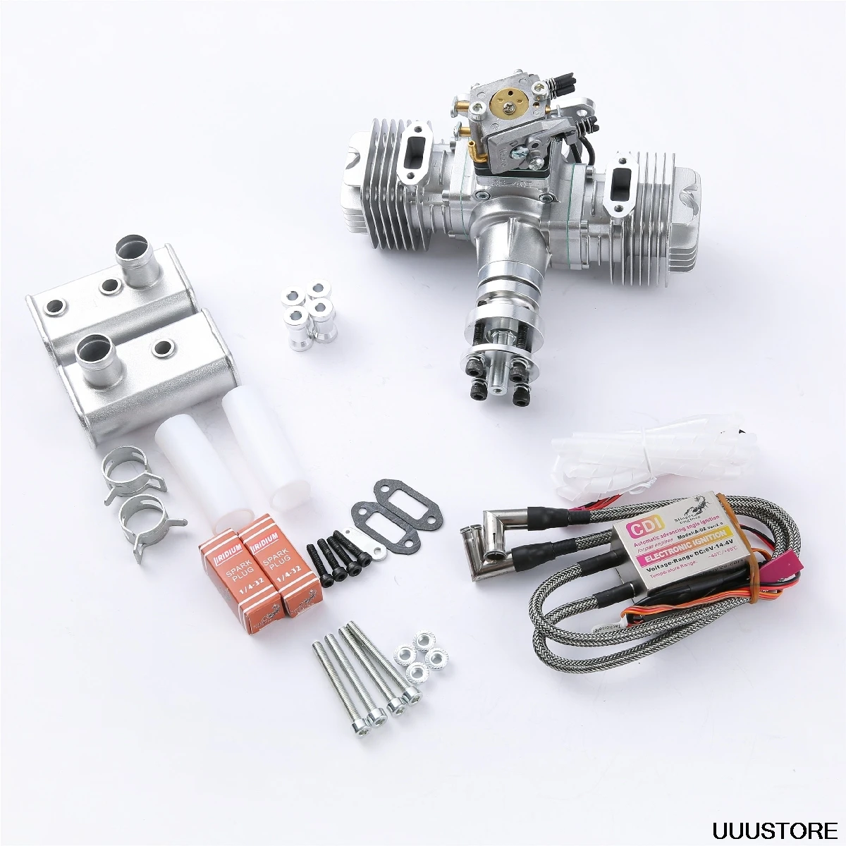 RCGF Стингер 40CC односпальный Комплект белья из 2 цикла Поршневой Тип клапана