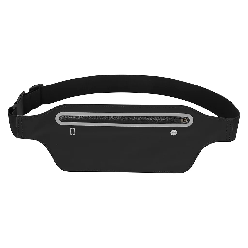 

Ultra-thin Personal Running Waist Bag Multi-function Sports Bag Men and Women Leisure Outdoor Fitness Equipment Mobile Phone Bag