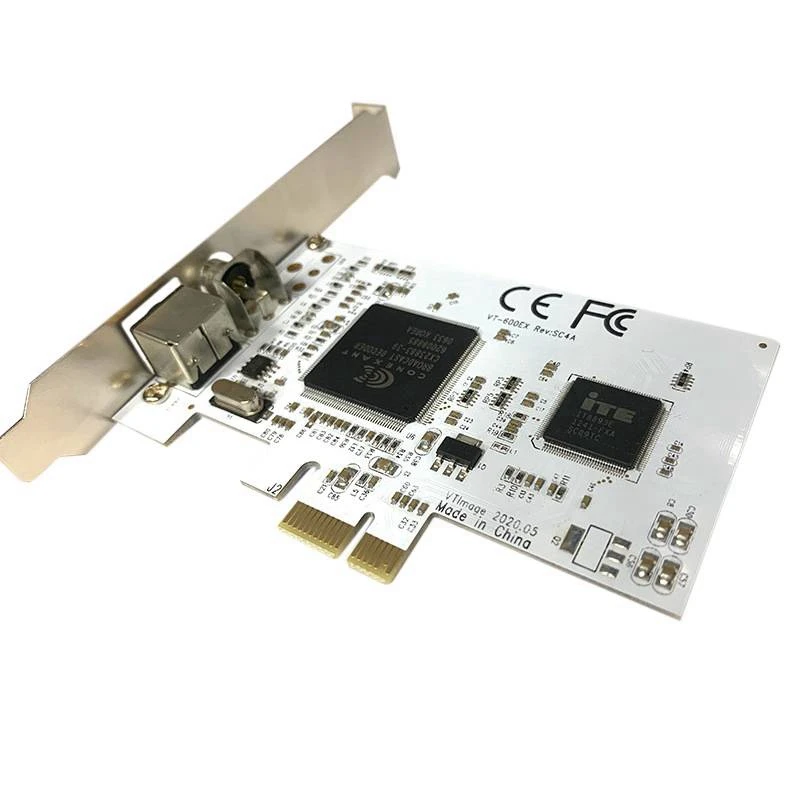 

Плата расширения PCI-E для видеонаблюдения HD 640X48 0, Плата видеозахвата со встроенным чипом CX23881