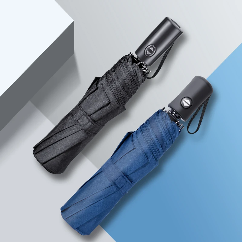 

Large Automatic Umbrella Women Folding Handle Strong Windproof Ladies Umbrella Sonnenschirm Sun Protection Umbrellas EA60YS