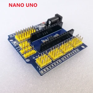 NANO UNO 3.0 expansion shield module grbl controller plate compatible arduino cnc shield v4 IO card For AVR ATMEGA328P Nano v3