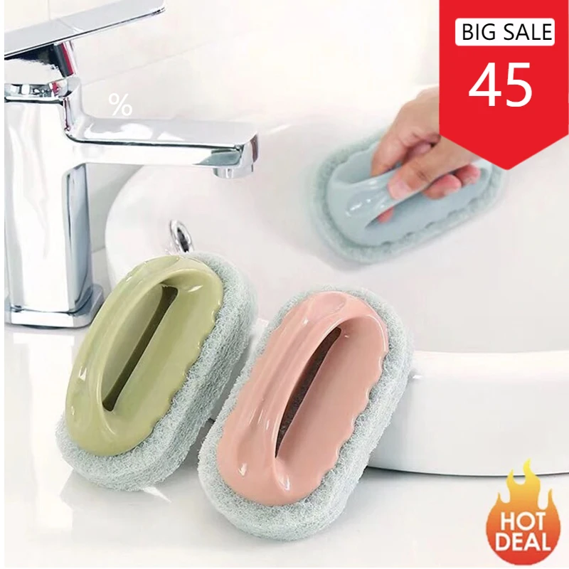 

New Cleaning Strong Decontamination Bath Brush Magic Sponge Eraser Cleaner Cleaning Sponges for Kitchen Bathroom Cleaning Tools