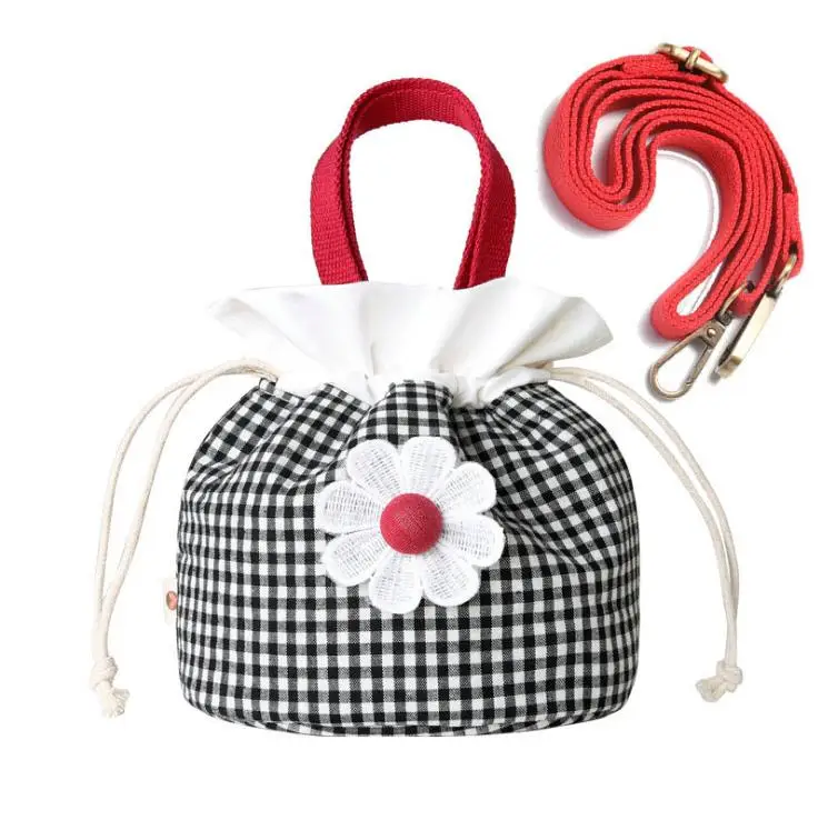 

Cooler Flower Tote Women Insulated Portable Box Lunch Picnic